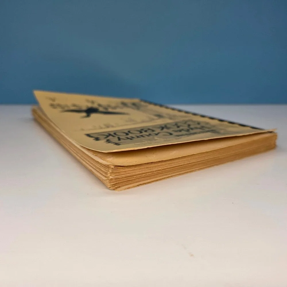 Hyde County Cookbook 1973 North Carolina‎ Vintage Spiralbound Recipes